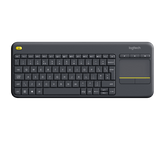 K400 Plus Wireless Touch Keyboard - Relaxed wireless control of your PC connected TV