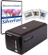 Plustek OpticFilm 8300i Ai Escáner de Negativos y Diapositivas de 35 mm 7200 ppp con SilverFast Ai Studio 9