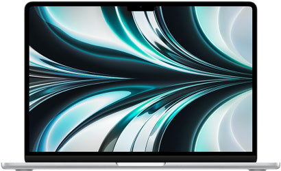 MacBook Air de 13 pulgadas: chip Apple M2 con CPU de 8 núcleos y GPU de 10 núcleos, 512 GB - Plata