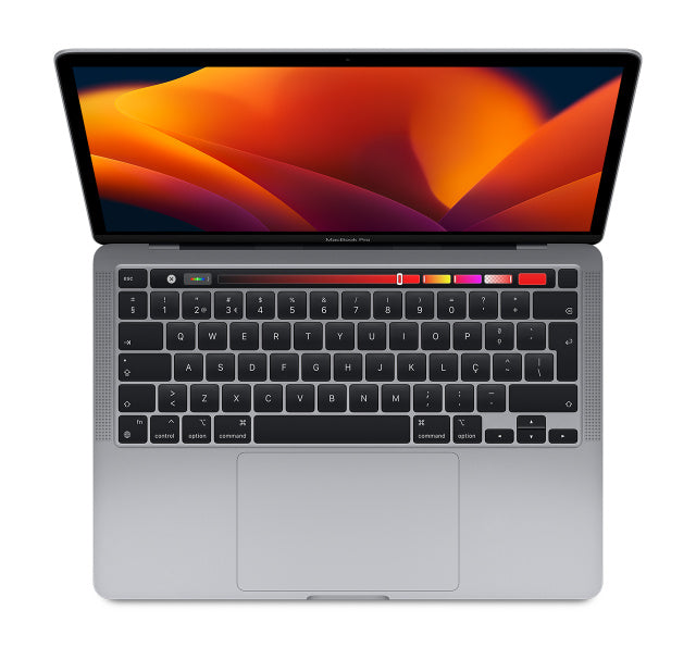 APPLE MacBook Pro 13P, chip Apple M2 con CPU de 8 núcleos y GPU de 10 núcleos, 16 GB, SSD de 256 GB - Gris espacial