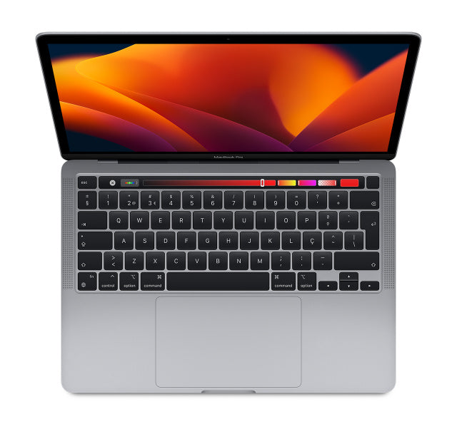 APPLE MacBook Pro 13P, chip Apple M2 con CPU de 8 núcleos y GPU de 10 núcleos, 16 GB, SSD de 512 GB - Gris espacial