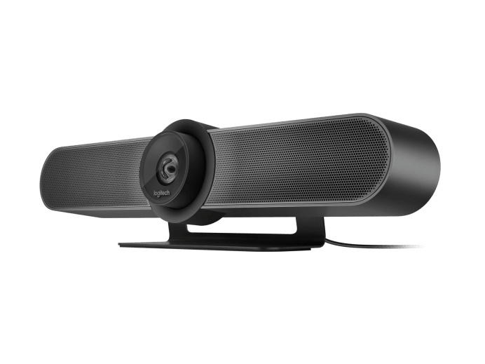 Logitech MeetUp - Câmara de conferência - painel / inclinação - a cores - 3840 x 2160 - áudio - sem fios - Bluetooth LE / NFC - USB 3.0 - MJPEG