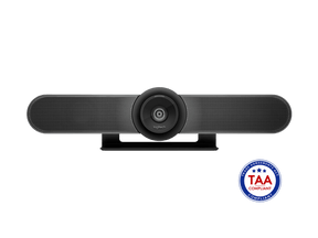 Logitech MeetUp - Câmara de conferência - painel / inclinação - a cores - 3840 x 2160 - áudio - sem fios - Bluetooth LE / NFC - USB 3.0 - MJPEG