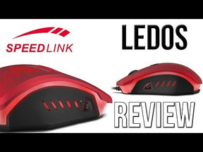 LEDOS Gaming Mouse, red