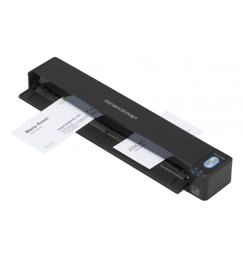 Fujitsu ScanSnap iX100 - Sheet Paper Scanner - Contact Image Sensor (SIC) - 216 x 863 mm - 600 dpi x 600 dpi - USB 2.0, Wi-Fi