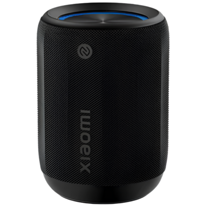 Altavoz Bluetooth Xiaomi mini portátil inalámbrico con iluminación RGB de 6W, color negro. 