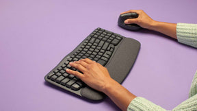 Logitech Wave Keys and Lift Combo Graphite CH Wireless Keyboard and Mouse Set
