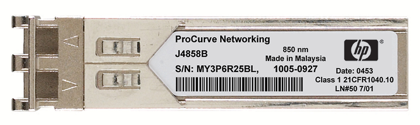 HP X120 1G SFP LC SX TRANSCEIVER (JD118B)