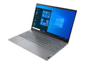 Lenovo ThinkBook 15 G2 ITL 20VE - Intel Core i3 1115G4 / 3 GHz - Win 10 Pro 64-bit - UHD Graphics - 8 GB RAM - 256 GB SSD NVMe - 15.6" 1920 x 1080 (Full HD) - Wi-Fi 6 - cinzento mineral de duplo tom - kbd: Português