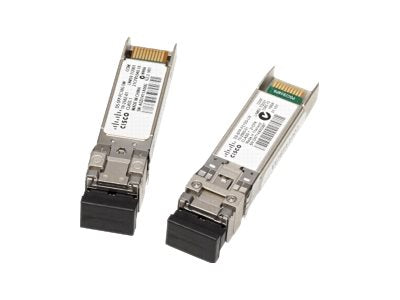 Cisco - SFP+ Transceiver Module - 16 Gb Fiber Channel (LW) - fiber optic - singlemode LC - up to 10 km - 1310 nm - for MDS 9250i, 9710 (DS-SFP-FC16G-LW=)