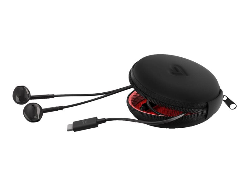 Energy Smart 2 Type C - In-ear headphones with microphone - ear bud - with cable - USB-C - black