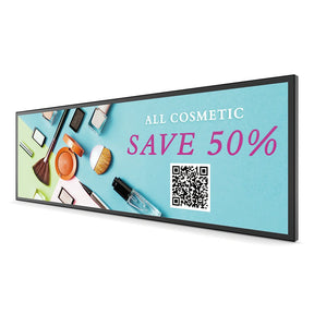 BenQ BH3801 - Pantalla LCD serie tipo barra de clase diagonal de 38" con retroiluminación LED - Señalización digital - Android 1920 x 600 - Iluminación lateral