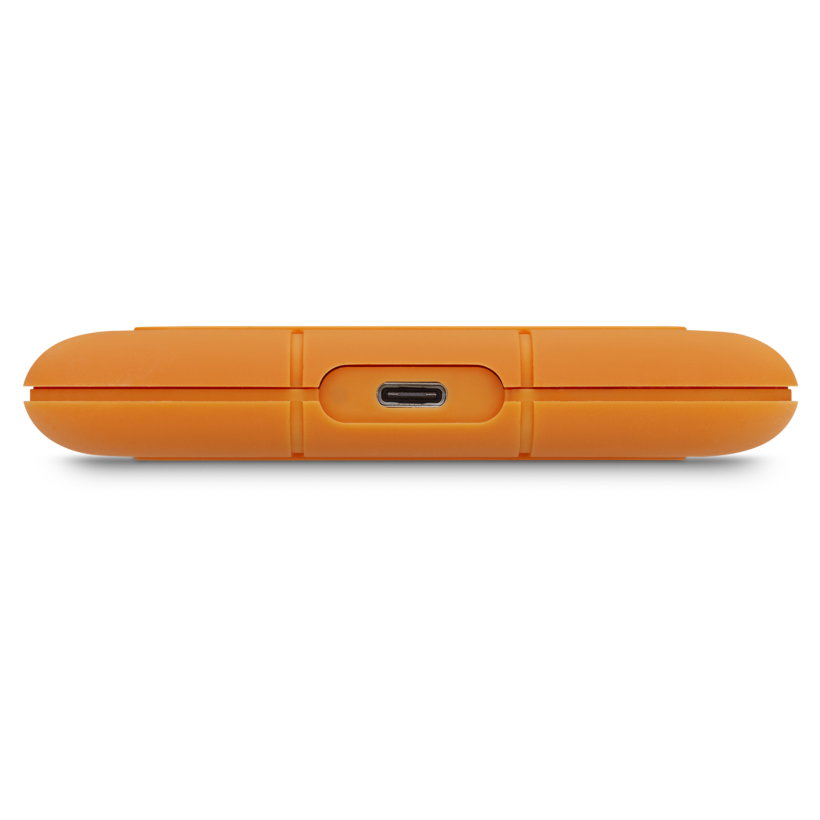 LaCie Rugged SSD STHR500800 - SSD - encrypted - 500 GB - external (portable) - USB 3.1 Gen 2 / Thunderbolt 3 (USB C connector) - Self-Encrypting Drive (SED)