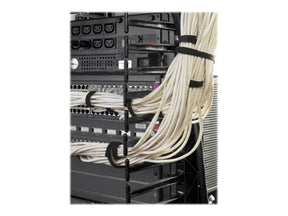 Gestión de cables de APC - Kit de gestión de cables en rack - Negro - para N/P: NBWL0355A, SMC15002U-BR, SMT3000I2U-BR, SMX2000LVNCUS, SMX3000HV-BR, SMX3000LV2U-BR (AR8725)