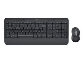 Logitech Signature MK650 for Business - Combinación de teclado y ratón - Inalámbrico - 2,4 GHz, Bluetooth LE - AZERTY - Bélgica - Grafito