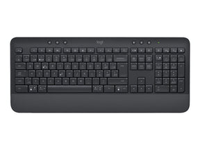 Logitech Signature MK650 for Business - Combinación de teclado y ratón - Inalámbrico - 2,4 GHz, Bluetooth LE - AZERTY - Francés - Grafito