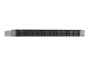 QNAP TS-h1090FU - NAS Server - 10 bays - rack - SATA 6Gb/s / PCIe (NVMe) / U.2 - RAID (hard disk expansion) 0, 1, 5, 6, 10, 50, JBOD, 60 - RAM 256 GB - 25 Gigabit Ethernet / 2.5 Gigabit Ethernet - iSCSI assistance - 1U