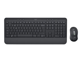 Logitech Signature MK650 for Business - Combinación de teclado y ratón - Inalámbrico - 2,4 GHz, Bluetooth LE - AZERTY - Francés - blanquecino