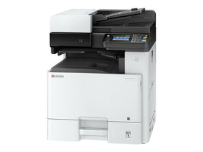 Kyocera ECOSYS M8124cidn - Multifunction - color - laser - A3/Ledger (297 x 432 mm) (original) - A3/Ledger (media) - up to 24 ppm (copy) - up to 24 ppm (print) - 100 sheets - USB 2.0, Gigabit LAN, USB host