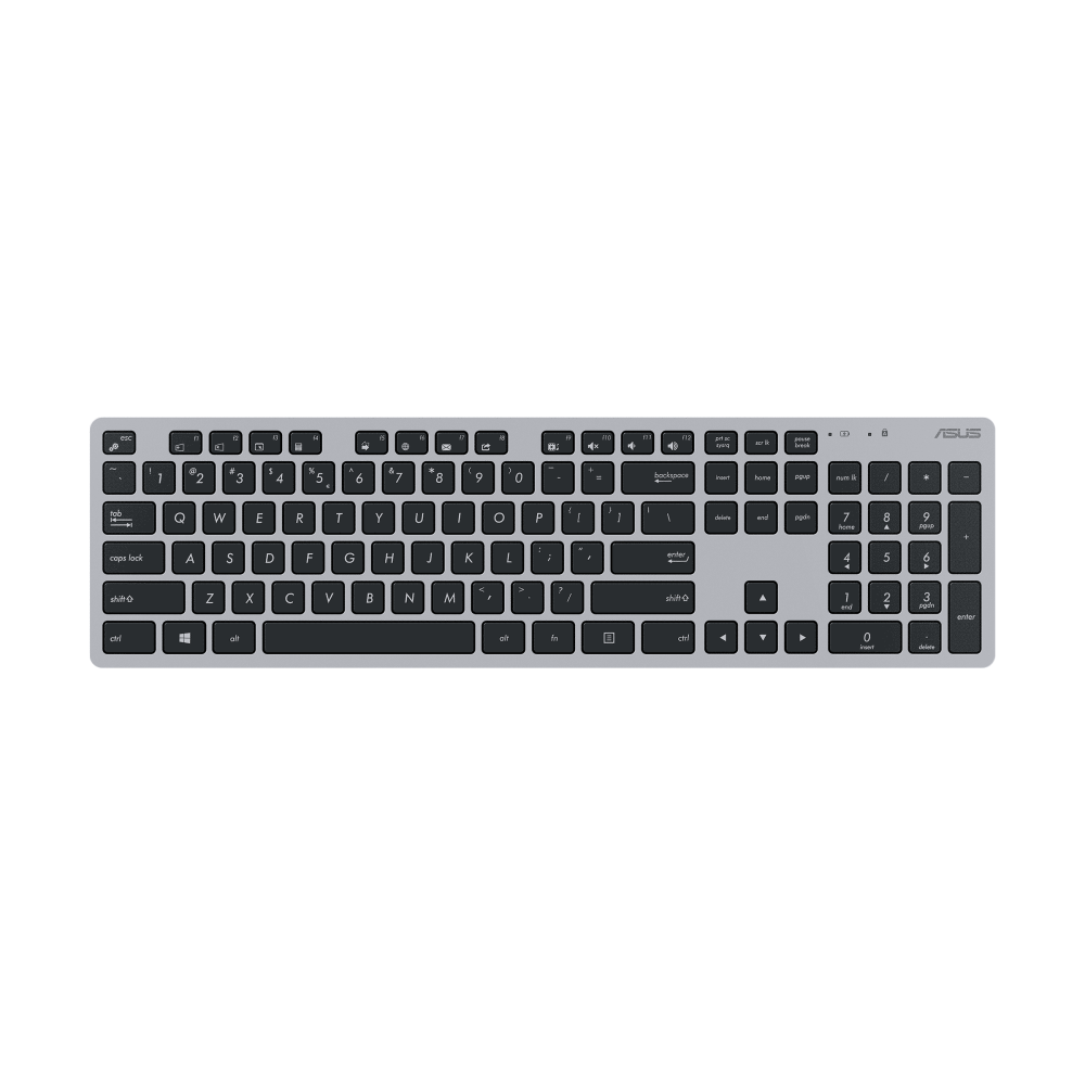 Teclado+Rato Asus Wireless W5000 Cinza USB -W5000 (90XB0430-BKM1Y0)