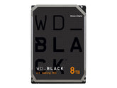 WD Black WDBSLA0080HNC - Hard disk - 8 TB - internal - 3.5" - SATA 6Gb/s - 7200 rpm - buffer: 256 MB