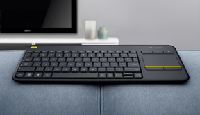 Logitech Wireless Touch Keyboard K400 Plus - Teclado - Inalámbrico - 2,4 GHz - QWERTY - Estándar internacional de EE. UU. - Negro