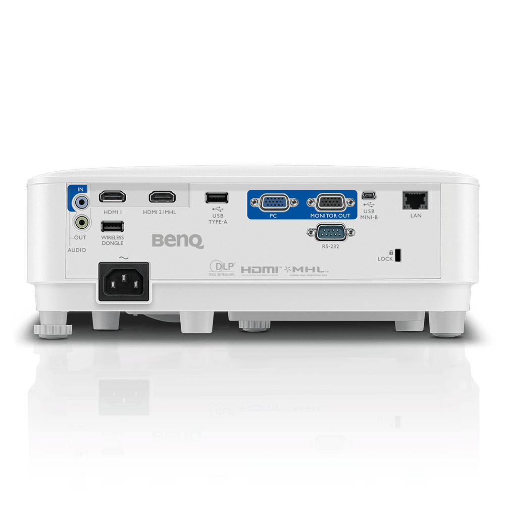 BenQ MH733 - DLP projector - portable - 3D - 4000 ANSI lumens - Full HD (1920 x 1080) - 16:9 - 1080p