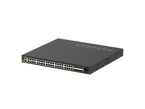 NETGEAR AV Line M4250-40G8F-PoE+ - Interruptor - L3 - Administrado - 40 x 10/100/1000 (PoE+) + 8 x 1000Base-X SFP - fluxo de ar lado para lado - montável em trilho - PoE+ (480 W)