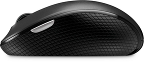 Microsoft Wireless Mobile Mouse 4000 - Mouse - left and right handed - optical - 4 buttons - wireless - 2.4 GHz - USB wireless receiver - graphite