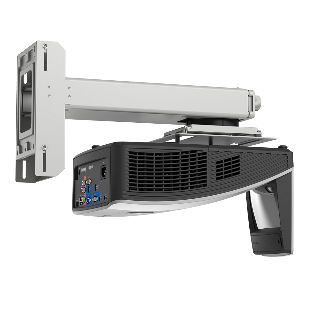 BenQ MH856UST+ - Proyector DLP - 3D - 3500 lúmenes ANSI - Full HD (1920 x 1080) - 16:9 - 1080p - Lente de proyección de alcance ultracorto