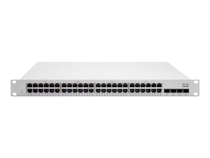 Cisco Meraki Cloud Managed MS250-48 - Interruptor - L3 - Administrado - 48 x 10/100/1000 + 4 x SFP+ - desktop, montável em trilho (MS250-48-HW?NON_EDI)