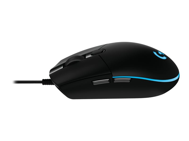 Logitech G Pro (Hero) - Ratón - óptico - 6 botones - con cable - USB