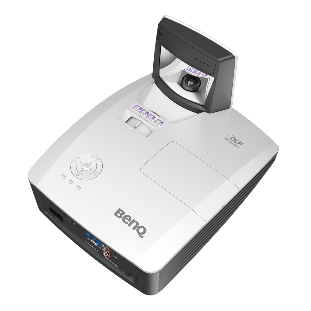 BenQ MH856UST+ - DLP Projector - 3D - 3500 ANSI Lumens - Full HD (1920 x 1080) - 16:9 - 1080p - Ultra Short Throw Projection Lens