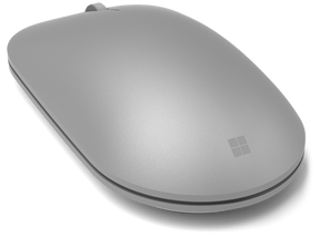 Microsoft Modern Mouse - Ratón - para diestros y zurdos - óptico - 2 botones - inalámbrico - Bluetooth 4.0 - plateado liso