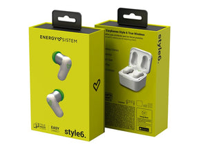 Earphones Style 6 True Wireless White