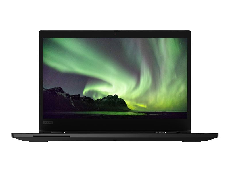 Lenovo ThinkPad L13 Yoga 20R5 - Diseño invertido - Intel Core i5 10210U / 1.6 GHz - Win 10 Pro 64-bit - Gráficos UHD - 8 GB RAM - 256 GB SSD TCG Opal Encryption 2, NVMe - Pantalla táctil IPS de 13,3" 1920 x 1080 ( Full HD) - Wi-Fi 5 - negro - kbd: inglés