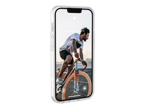 UAG Rugged Case for iPhone 13 Pro 5G [6.1-inch] - Civilian Frosted Ice - Tampa posterior para telemóvel - resistente - HyperCush IPS - frosted ice - 6.1" - para Apple iPhone 13 Pro