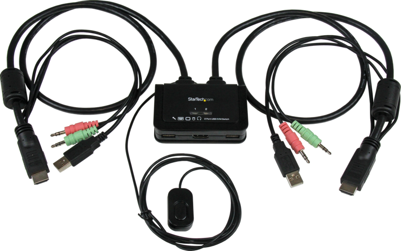 CONMUTADOR KVM 2 PUERTOS HDMI USB (SV211HDUA)