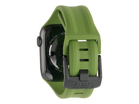 UAG Apple Watch Band 45mm/44mm/42mm, Series 7/6/5/4/3/2/1/SE - Scout Olive - Bracelete de relógio para relógio inteligente - azeitona - para Apple Watch (42 mm, 44 mm)