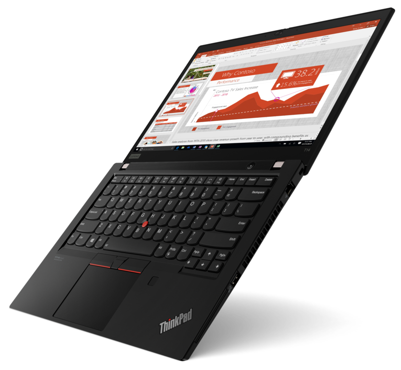 Lenovo ThinkPad T14 Gen 2 20W0 - Design de dobradiças de 180 graus - Intel Core i7 1165G7 / 2.8 GHz - Win 10 Pro 64-bit (inclui Licença Windows 11 Pro) - Iris Xe Graphics - 16 GB RAM - 512 GB SSD TCG Opal Encryption 2, NVMe - 14" IPS 1920 x 1080 (Ful