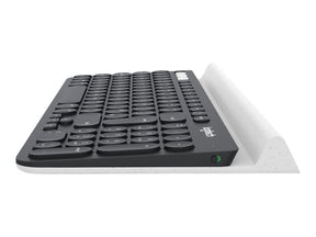 Logitech K780 Multi-Device - Teclado - Bluetooth, 2.4GHz - Reino Unido - Blanco