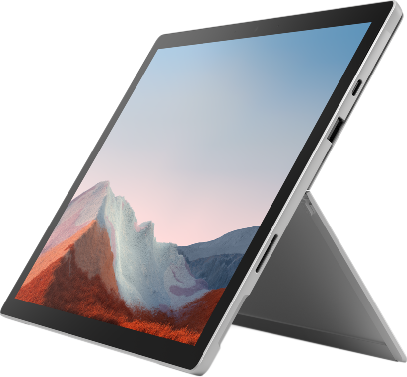 Microsoft Surface Pro 7+ - Tablet - Intel Core i7 1165G7 - Win 10 Pro - Iris Xe Graphics - 16 GB RAM - 1 TB SSD - 12.3" ecrã de toque 2736 x 1824 - Wi-Fi 6 - platina - comercial