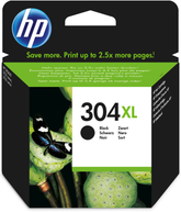 HP 304XL - High Yield - Black - Genuine - Ink Cartridge - for AMP 130, Deskjet 26XX, 37XX, ENVY 50XX