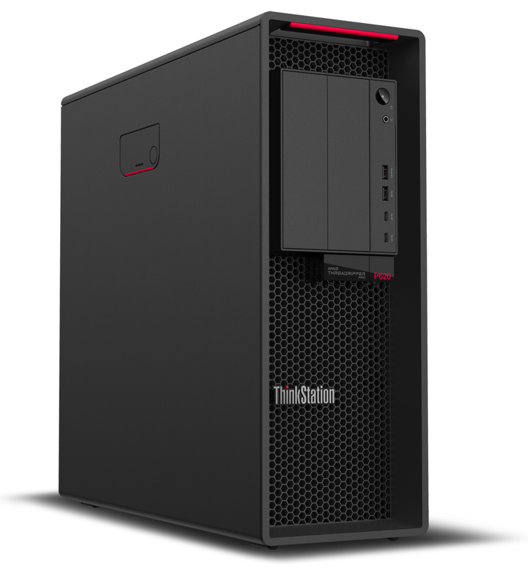 Lenovo ThinkStation P620 30E0 - Tower - 1 x Ryzen ThreadRipper PRO 5945WX / 4.1 GHz - AMD PRO - RAM 16 GB - SSD 512 GB - TCG Opal Encryption, NVMe - no image controller - 10 GigE - Win 11 Pro - monitor: none - Keyboard: Portuguese - TopSeller -