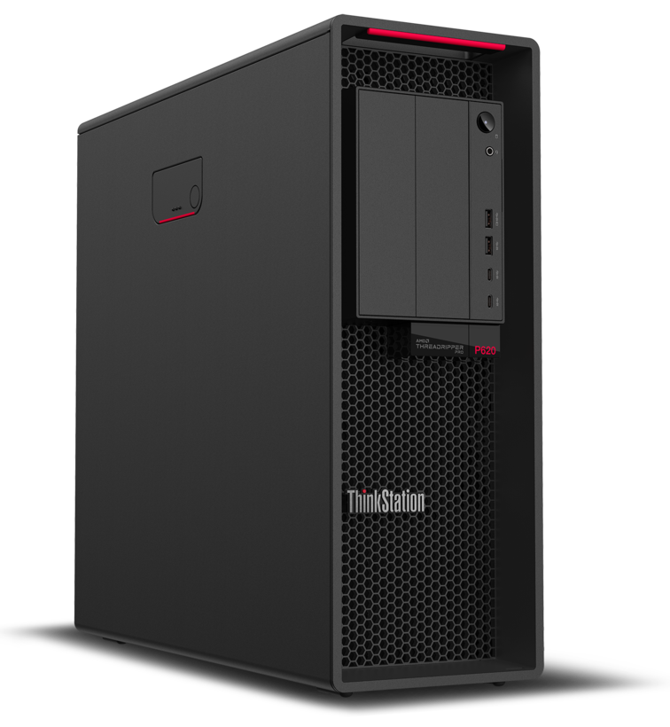 Lenovo ThinkStation P620 30E0 - Tower - 1 x Ryzen ThreadRipper PRO 5945WX / 4.1GHz - AMD PRO - RAM 32GB - SSD 1TB - TCG Opal Encryption, NVMe - RTX A2000 - 10 GigE - Win 11 Pro - monitor: none - keyboard: Portuguese - TopSeller - with 3 Years Ass