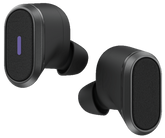 Logitech Zone True Wireless - Auscultadores sem fios com microfonoe - intra-auricular - bluetooth - cancelamento de ruído activo - grafite