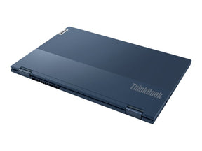 Lenovo ThinkBook 14s Yoga ITL 20WE - Design invertido - Intel Core i7 1165G7 / 2.8 GHz - Win 11 Pro - Iris Xe Graphics - 16 GB RAM - 512 GB SSD NVMe - 14" IPS ecrã de toque 1920 x 1080 (Full HD) - Wi-Fi 6 - azul abismo de duplo tom - kbd: Português -