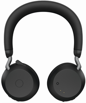 Jabra Evolve2 75 - Auscultadores - no ouvido - bluetooth - sem fios, com cabo - cancelamento de ruído activo - USB-C - isolamento de ruído - preto - Otimizado pata UC