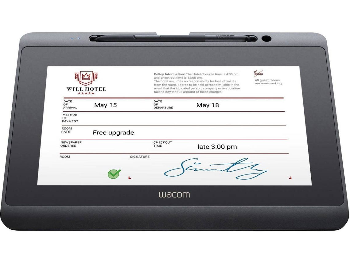 Wacom DTH-1152 - Digitizer with LCD monitor - 22.32 x 12.555 cm - multi-touch - electromagnetic - with cable - USB, HDMI - black