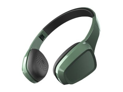 Energy Headphones 1 - Auscultadores supra-aurais com microfonoe - no ouvido - com cabo - macaco de 3,5 mm - isolamento de ruído - verde